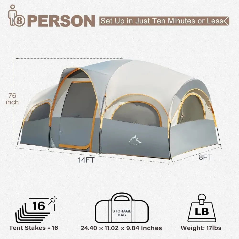 8 Person Family Camping Tent 8 Person Family Camping Tent Furvenzy