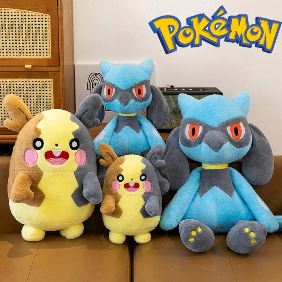 Pokemon Plush Toy – Morpeko, Lucario & Riolu Soft Stuffed Toy Pokemon Plush Toy – Morpeko, Lucario & Riolu Soft Stuffed Toy