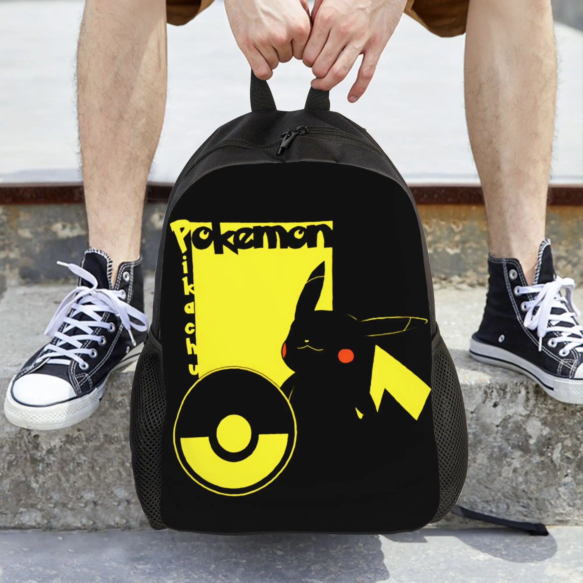 Pokemon Pikachu Backpack – High School Daypack Pokemon Pikachu Backpack – High School Daypack
