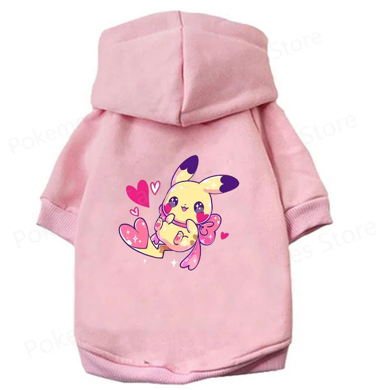 Pokemon Pikachu Dog Hoodies Pokemon Pikachu Dog Hoodies Furvenzy