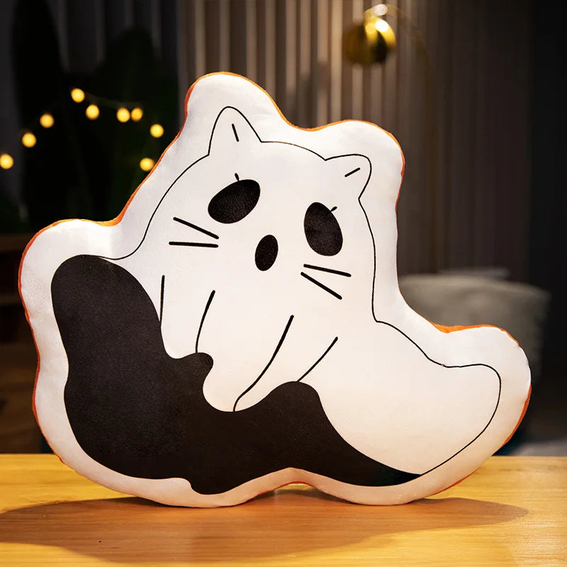 Spooky Alien Halloween Ghost Pillow Spooky Alien Halloween Ghost Pillow Furvenzy Ghost Cat 35cm-40cm