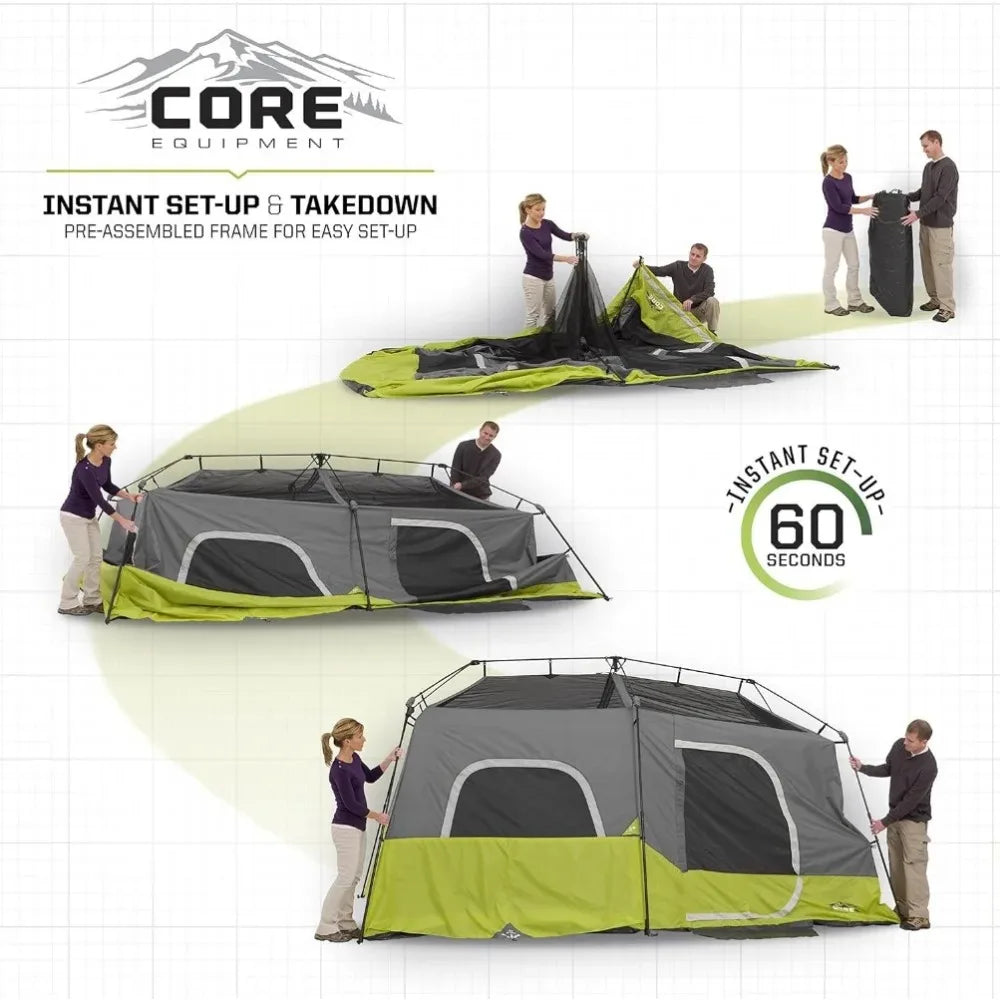 9 Person Instant Cabin Tent 9 Person Instant Cabin Tent Furvenzy