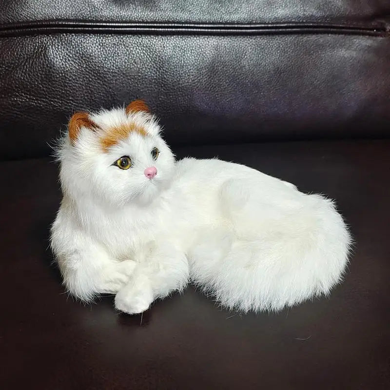 Realistic Cat Plush Stuffed Toy Realistic Cat Plush Stuffed Toy Furvenzy