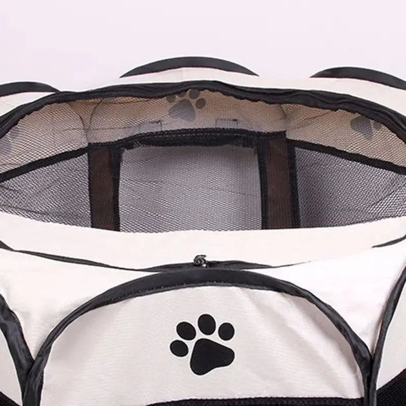 Portable Foldable Pet Tent Kennel Fence Portable Foldable Pet Tent Kennel Fence Furvenzy