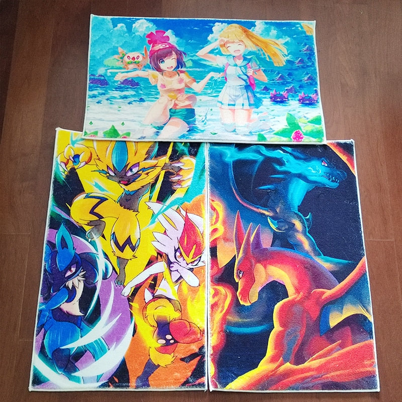 Pokemon Charizard Rug Carpet Pokemon Charizard Rug Carpet Furvenzy