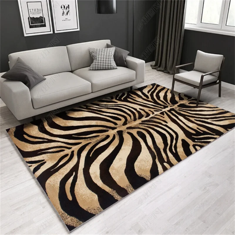 Leopard Print Luxury Rug Carpet Leopard Print Luxury Rug Carpet Furvenzy