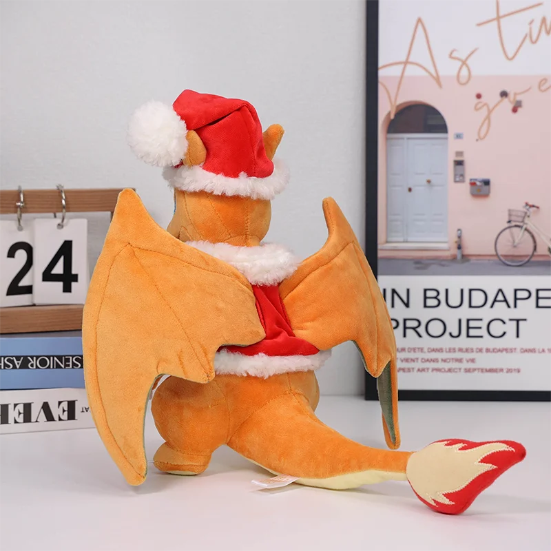 Pokemon Charizard Christmas Plush Stuffed Animal Toy Pokemon Charizard Christmas Plush Stuffed Animal Toy
