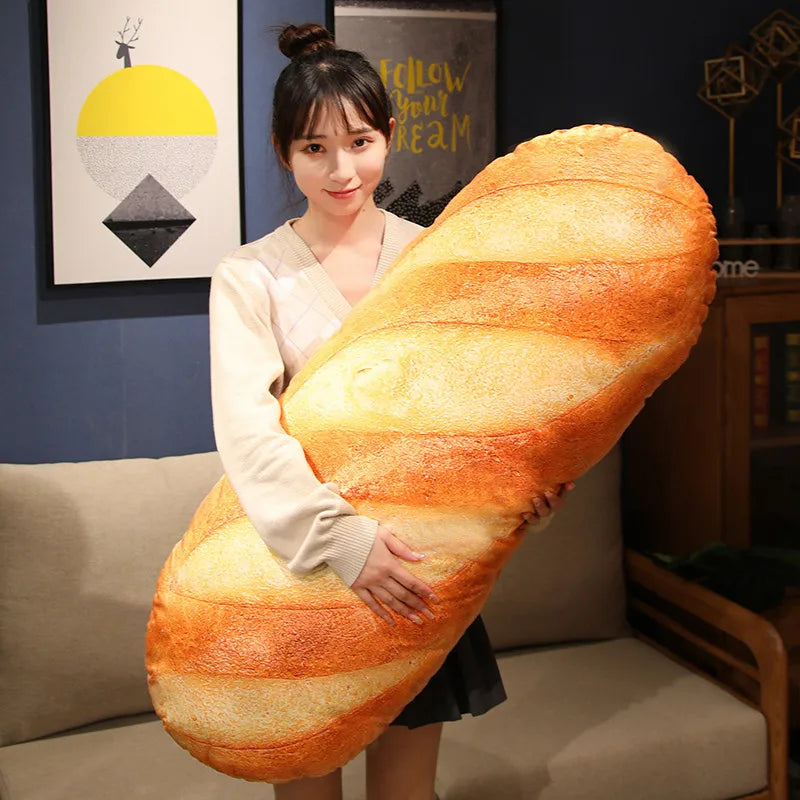 Giant Bread Pillow Cushion Giant Bread Pillow Cushion Furvenzy