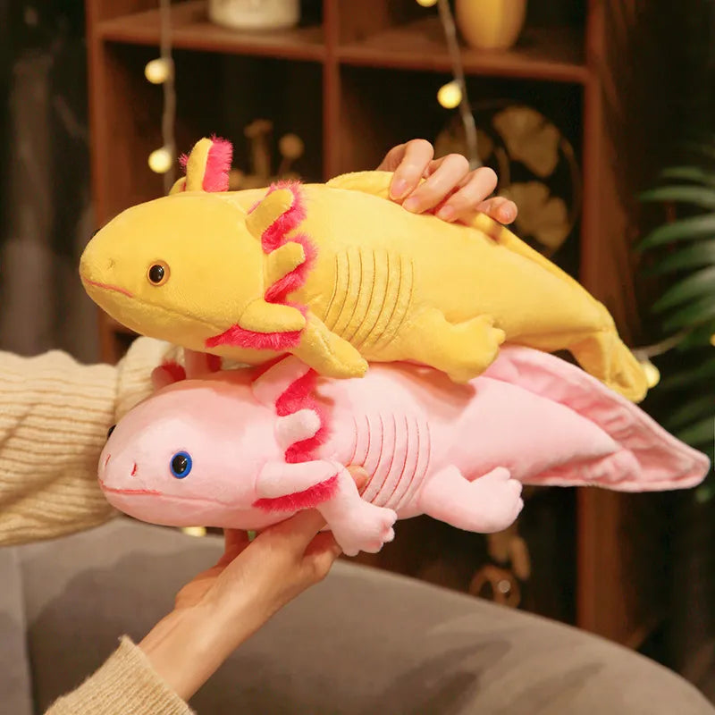 Stuffed Axolotl Salamander Plush Stuffed Axolotl Salamander Plush Furvenzy