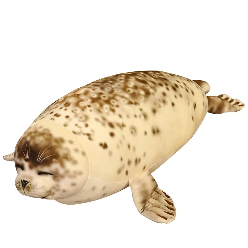 Realistic Giant Sea Lion Plush Stuffed Toy 1