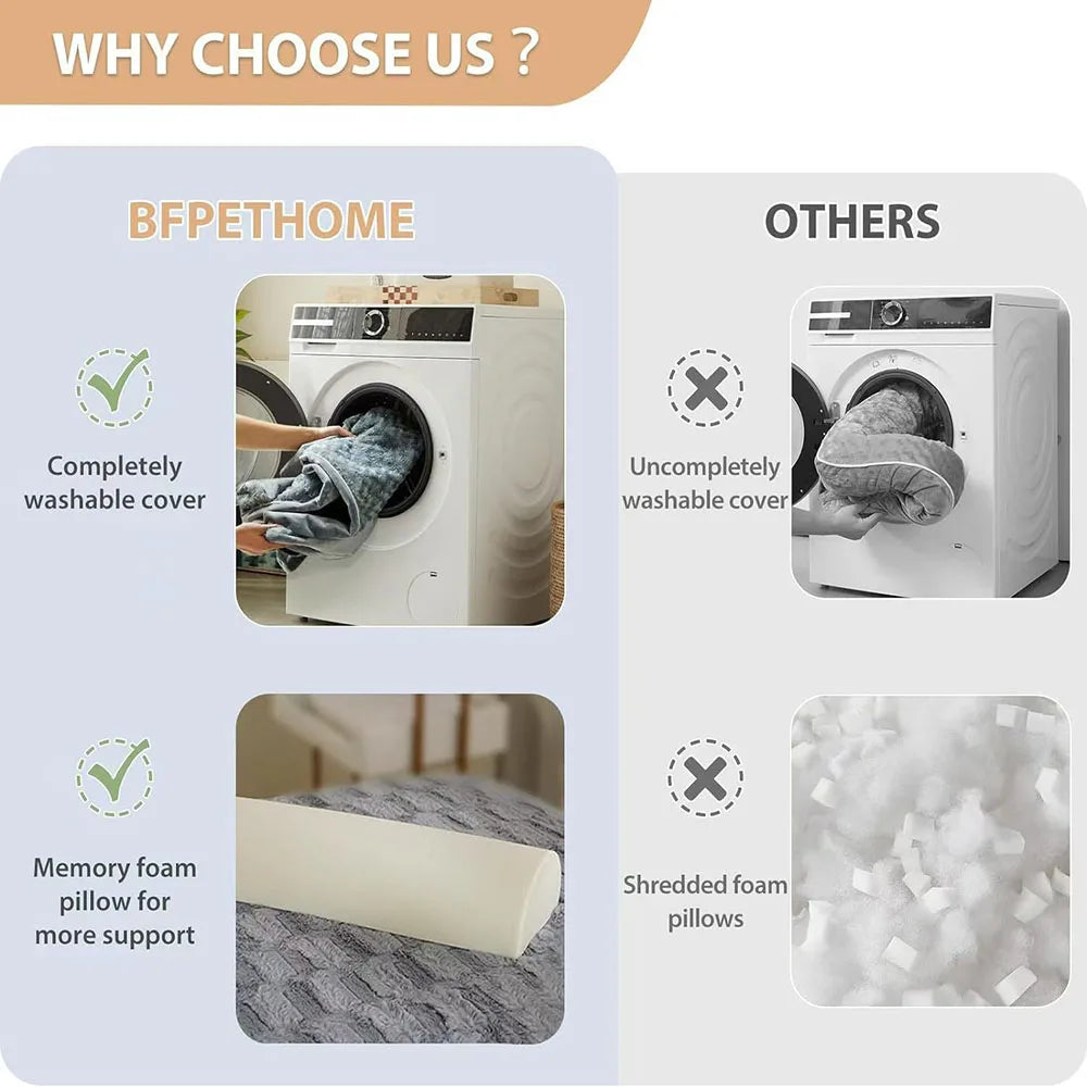Tear-Resistant Luxury Waterproof Dog Bed Tear-Resistant Luxury Waterproof Dog Bed