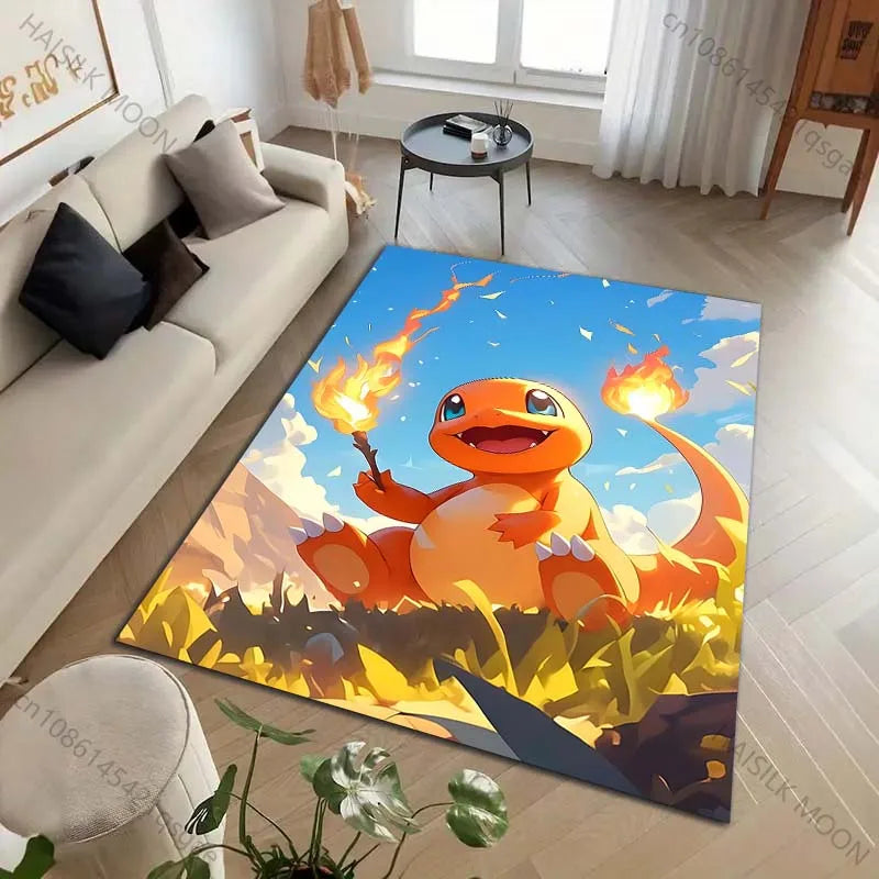 Pokemon Charizard Area Rug Carpet Pokemon Charizard Area Rug Carpet