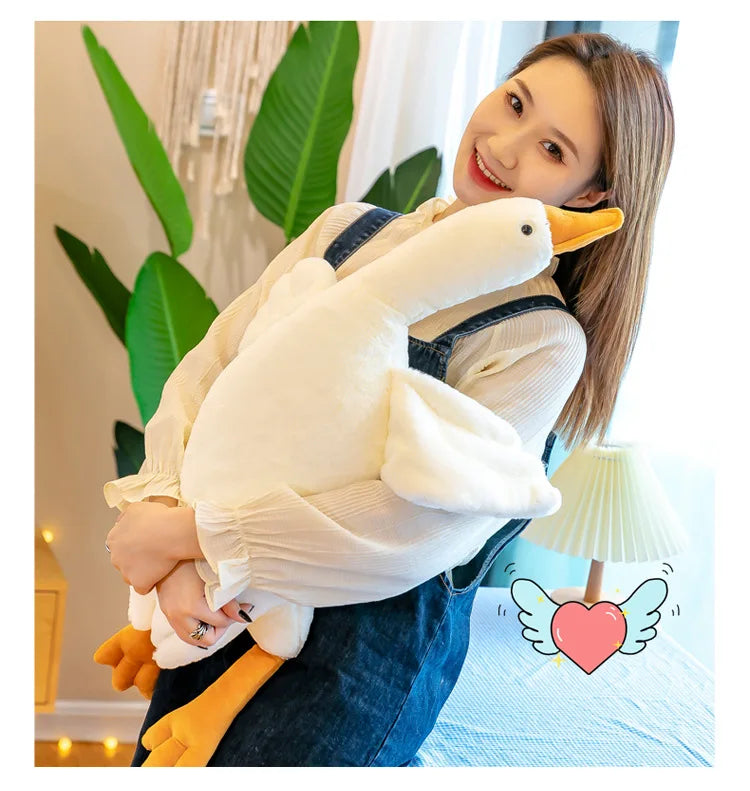 Squishmallow Plush Goose Pillow – Soft Stuffed Animal for Bed & Sofa Squishmallow Plush Goose Pillow – Soft Stuffed Animal for Bed & Sofa
