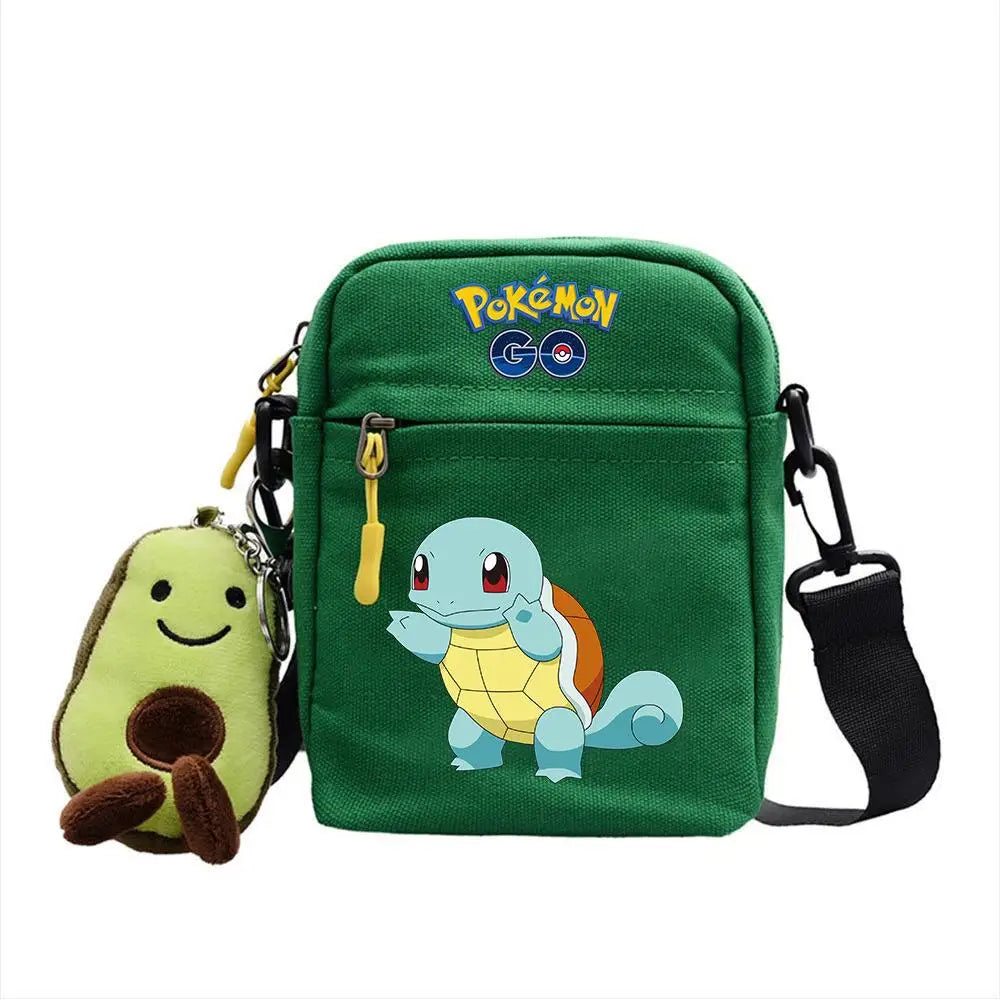 Pokemon Pikachu Canvas Crossbody Bag Pokemon Pikachu Canvas Crossbody Bag - Furvenzy