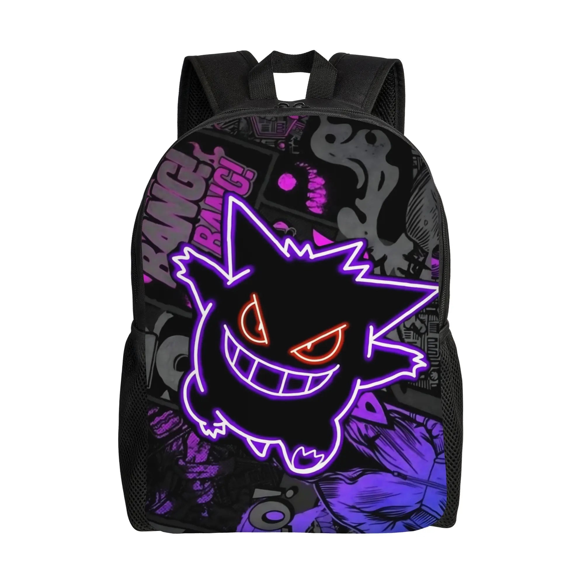 Pokemon Gengar Backpack – Halloween School Daypack Pokemon Gengar Backpack – Halloween School Daypack