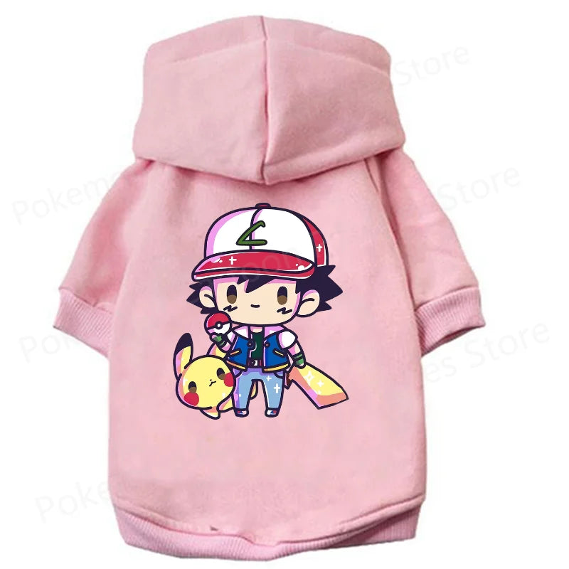 Pokemon Pikachu Dog Hoodies Pokemon Pikachu Dog Hoodies Furvenzy