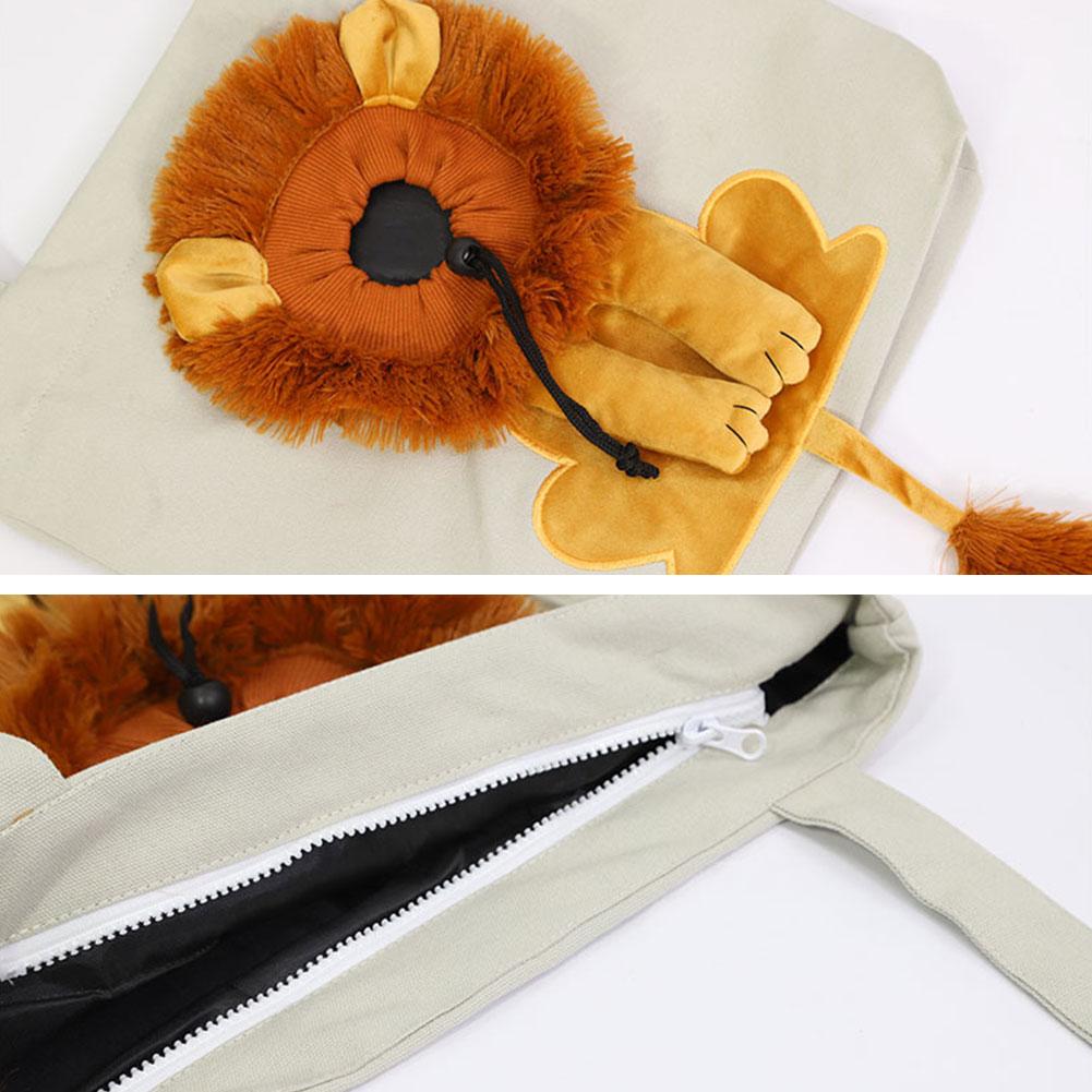 Lion Shaped Pet Shoulder Bag Lion Shaped Pet Shoulder Bag Furvenzy