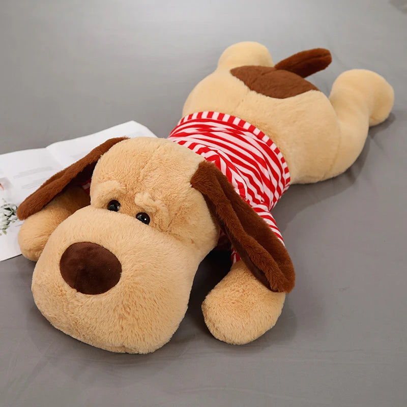 Giant Plush Sleeping Dog Giant Plush Sleeping Dog Furvenzy Red 90cm