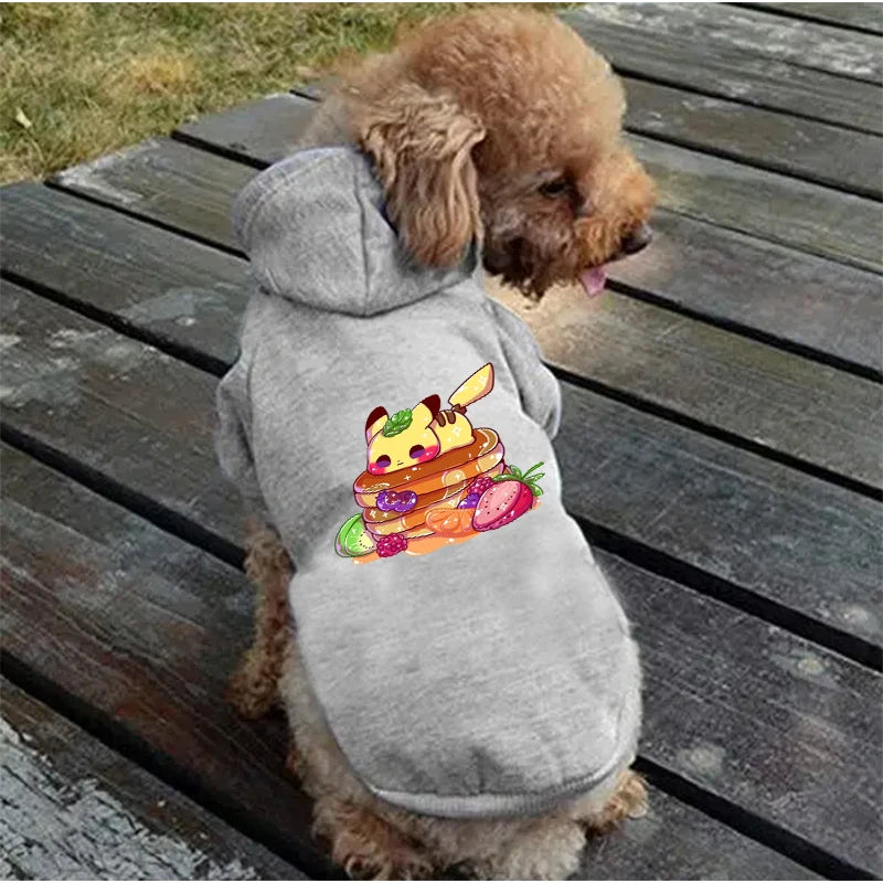 Pokemon Pikachu Dog Hoodies Pokemon Pikachu Dog Hoodies Furvenzy