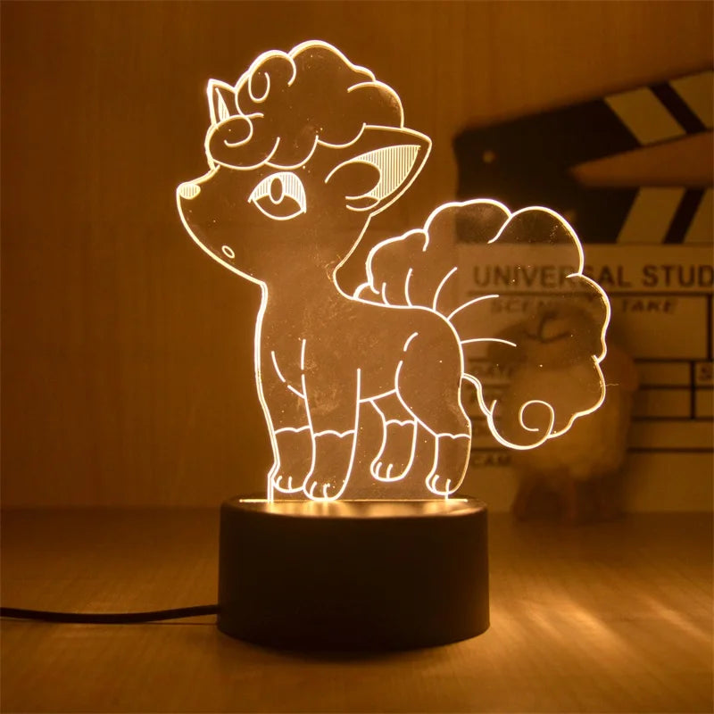 Pokemon Pikachu LED 3D Night Light Pokemon Pikachu LED 3D Night Light Furvenzy PK-007