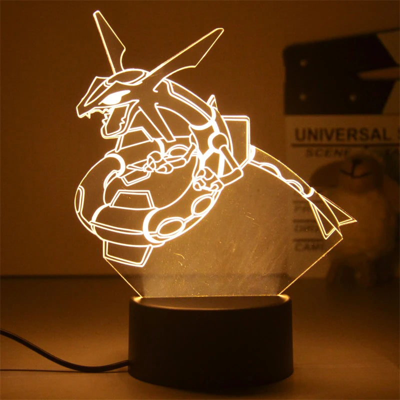 Pokemon Pikachu LED 3D Night Light Pokemon Pikachu LED 3D Night Light Furvenzy PK-030