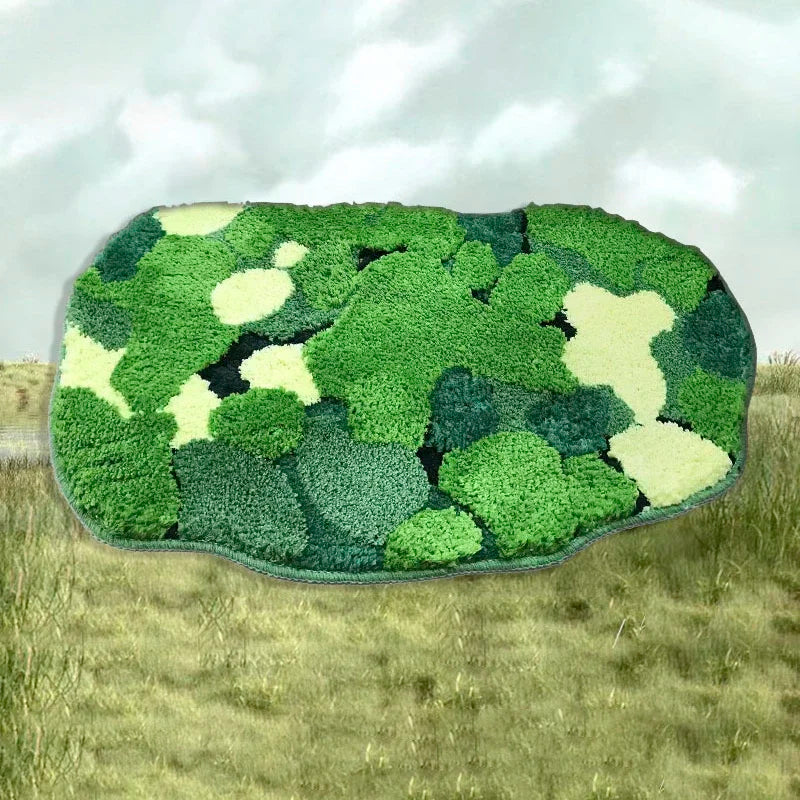 Moss 3D Rug Carpet for Living Room Moss 3D Rug Carpet for Living Room Furvenzy Style 7-50x80cm