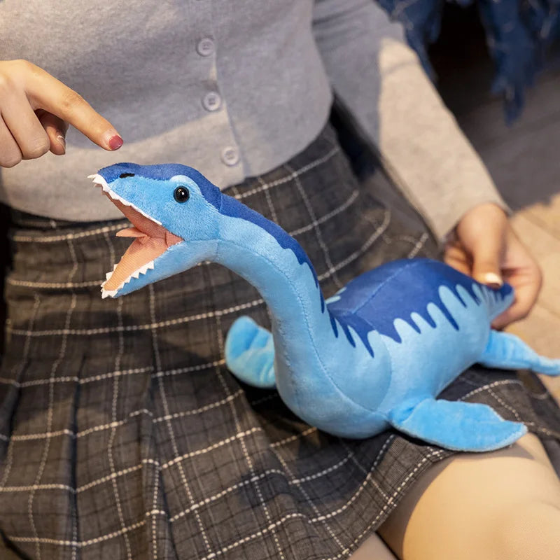 Realistic Plesiosaurus Marine Reptile Plush Toy Realistic Plesiosaurus Marine Reptile Plush Toy Furvenzy