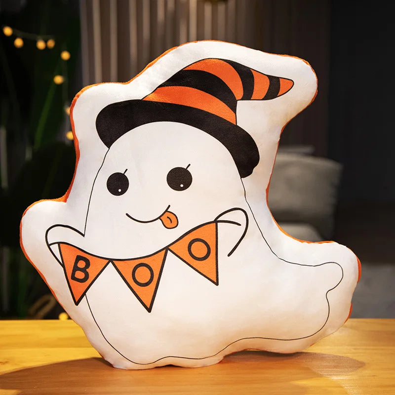 Spooky Alien Halloween Ghost Pillow Spooky Alien Halloween Ghost Pillow Furvenzy Tongue Spitting Ghost 35cm-40cm