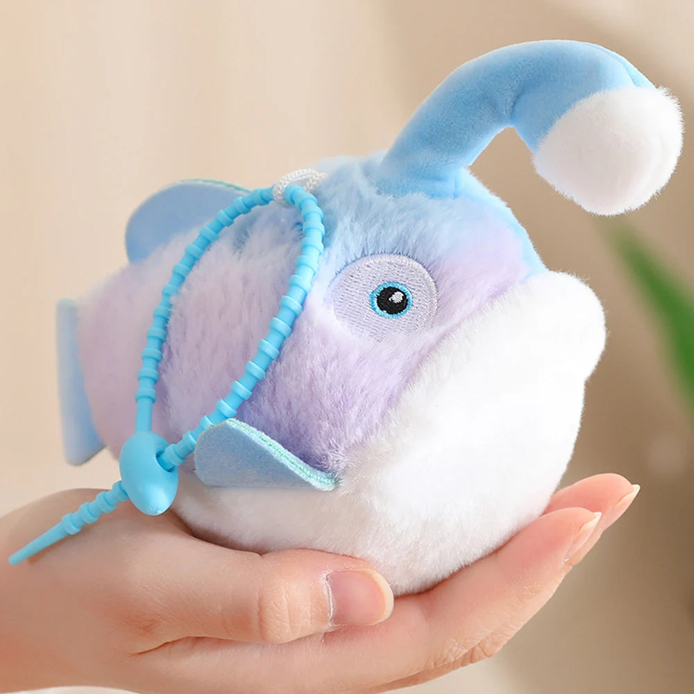 Realistic Lantern Monkfish Pair Plush Toy Realistic Lantern Monkfish Pair Plush Toy Furvenzy