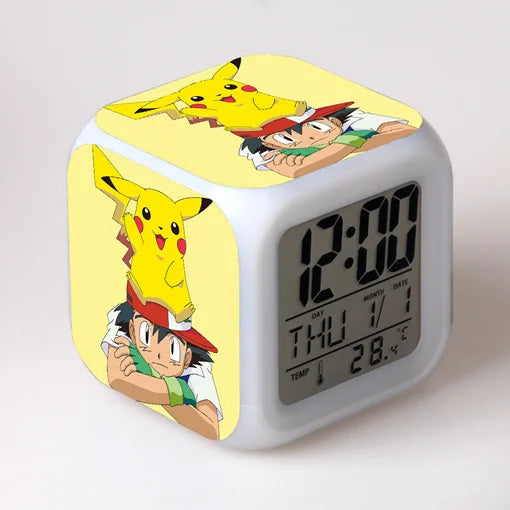Pokemon Pikachu LED Alarms Clock Pokemon Pikachu LED Alarms Clock Furvenzy Style 13