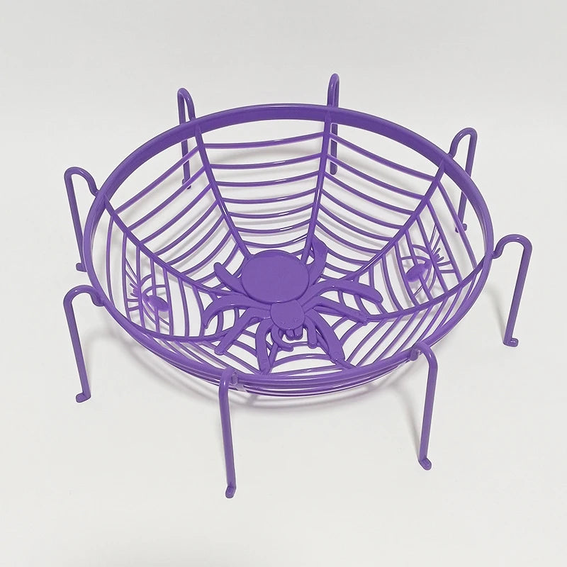Halloween Spooky Basket Halloween Spooky Basket Furvenzy Purple