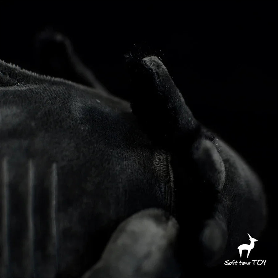 Realistic Black Axolotl Plush Toy – Lifelike Salamander Stuffed Animal Realistic Black Axolotl Plush Toy – Lifelike Salamander Stuffed Animal