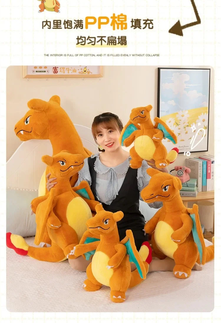 Pokemon Charizard Large Plush Stuffed Animal Toy Pokemon Charizard Large Plush Stuffed Animal Toy