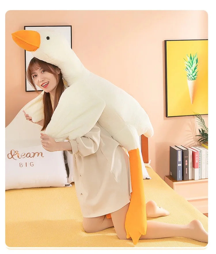Squishmallow Plush Goose Pillow – Soft Stuffed Animal for Bed & Sofa Squishmallow Plush Goose Pillow – Soft Stuffed Animal for Bed & Sofa