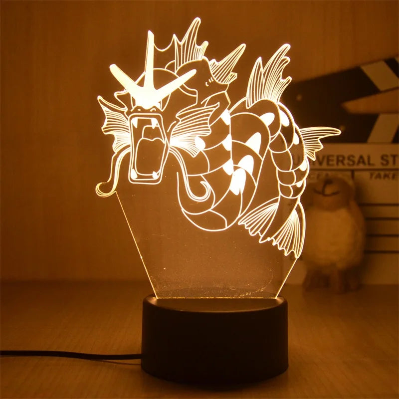 Pokemon Pikachu LED 3D Night Light Pokemon Pikachu LED 3D Night Light Furvenzy PK-029