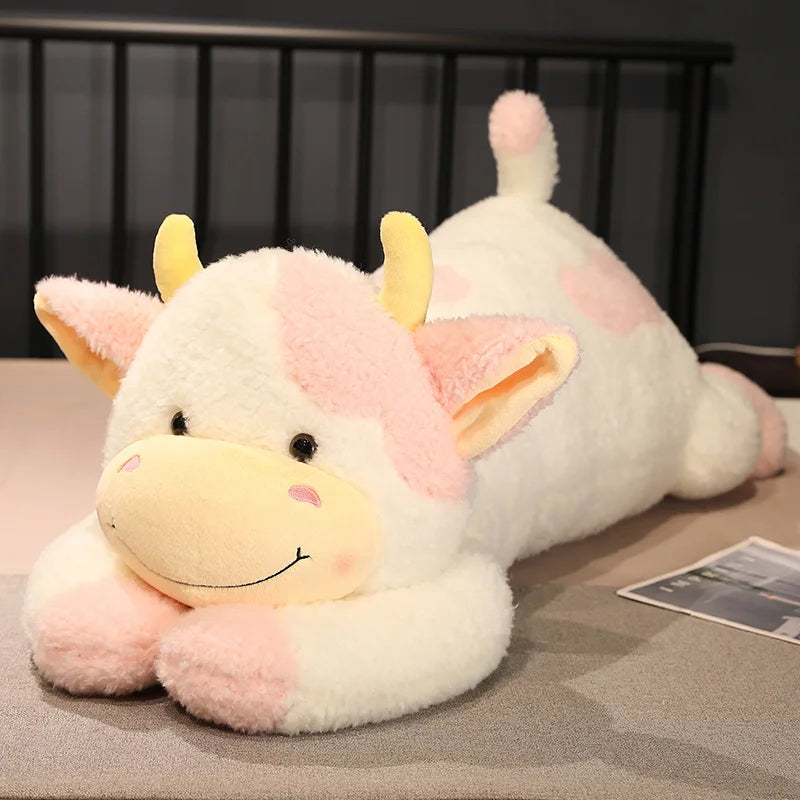 Giant Milk Cow Plush Toy Giant Milk Cow Plush Toy Furvenzy Pink 90cm