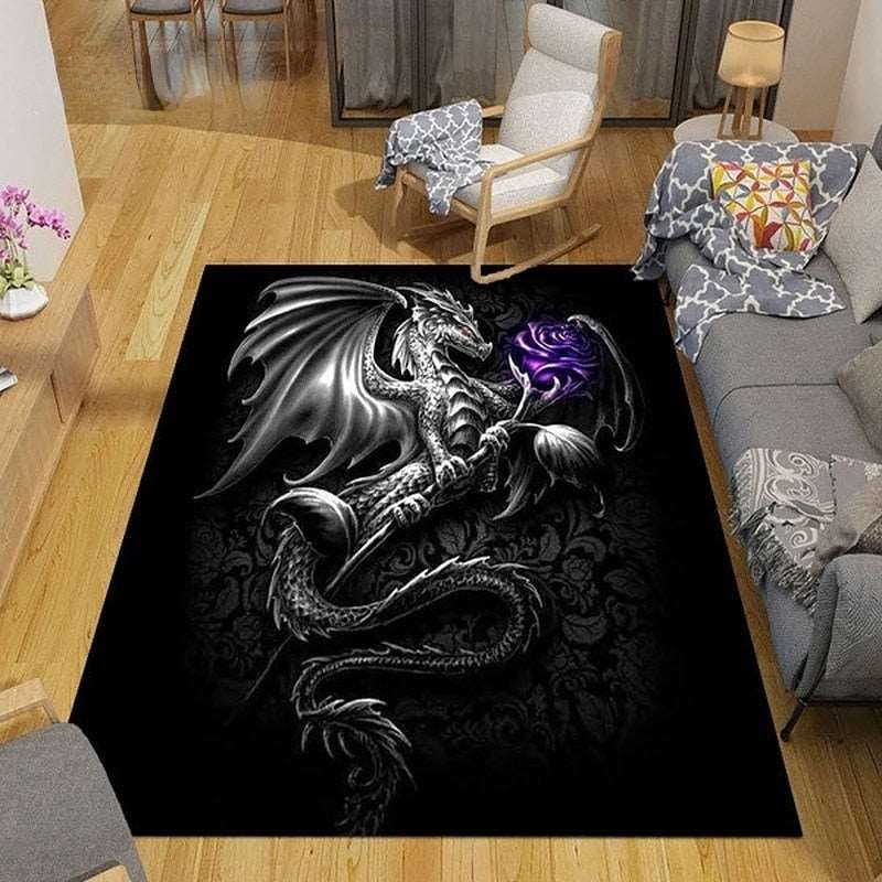 Charizard Living Room Rug & Doormat Charizard Living Room Rug & Doormat Furvenzy 4 40x60cm / 16x24inch