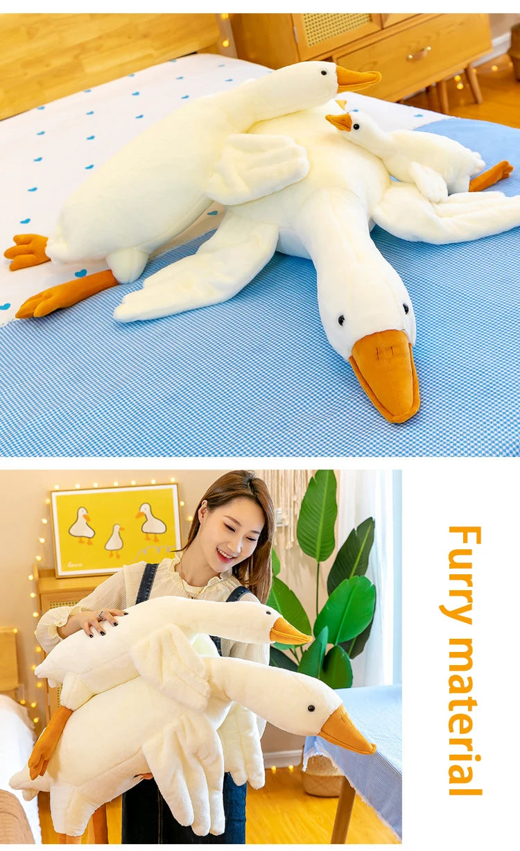 Squishmallow Plush Goose Pillow – Soft Stuffed Animal for Bed & Sofa Squishmallow Plush Goose Pillow – Soft Stuffed Animal for Bed & Sofa