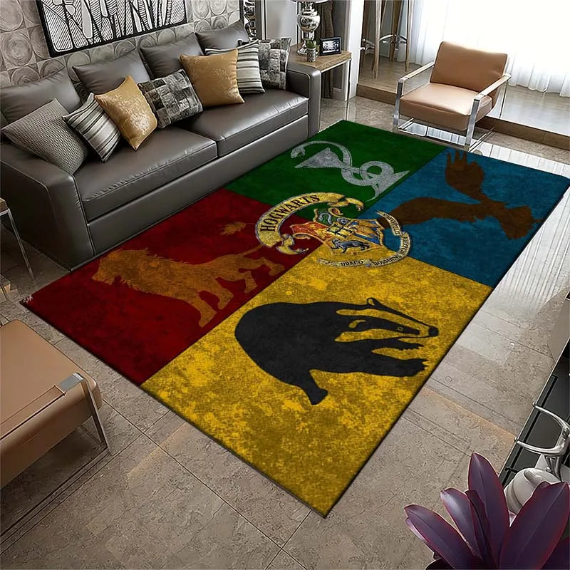 Harry Potter Wizard Bedroom Carpet Rug Harry Potter Wizard Bedroom Carpet Rug Furvenzy