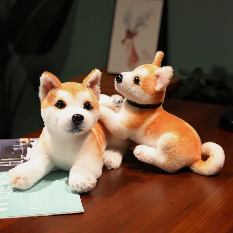 Realistic Akita Dog Plush Stuffed Toy Realistic Akita Dog Plush Stuffed Toy