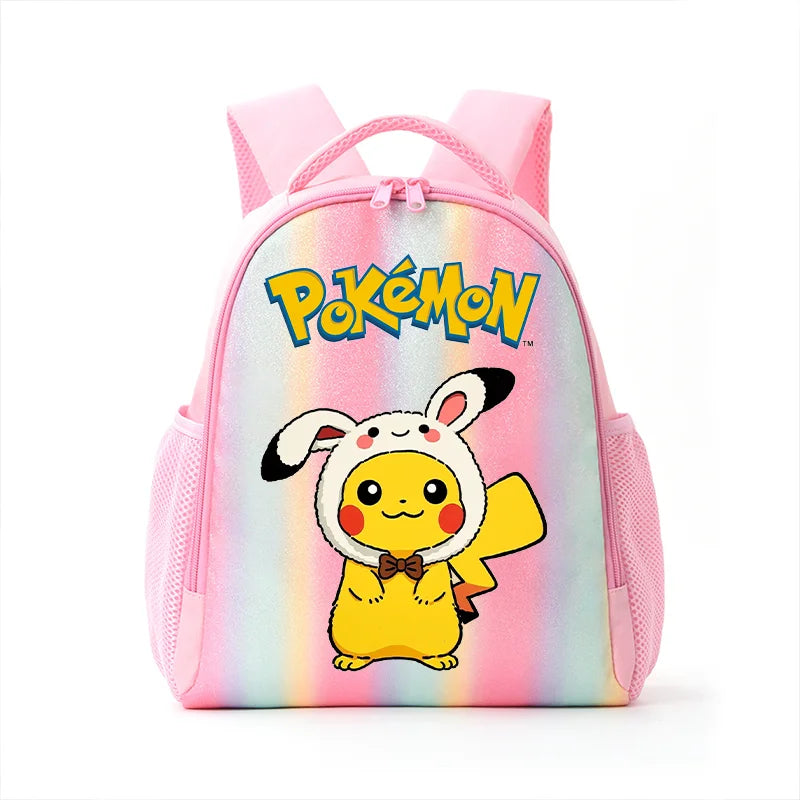 Pokemon Rainbow Backpack – Colorful Cartoon School Daypack Pokemon Rainbow Backpack – Colorful Cartoon School Daypack