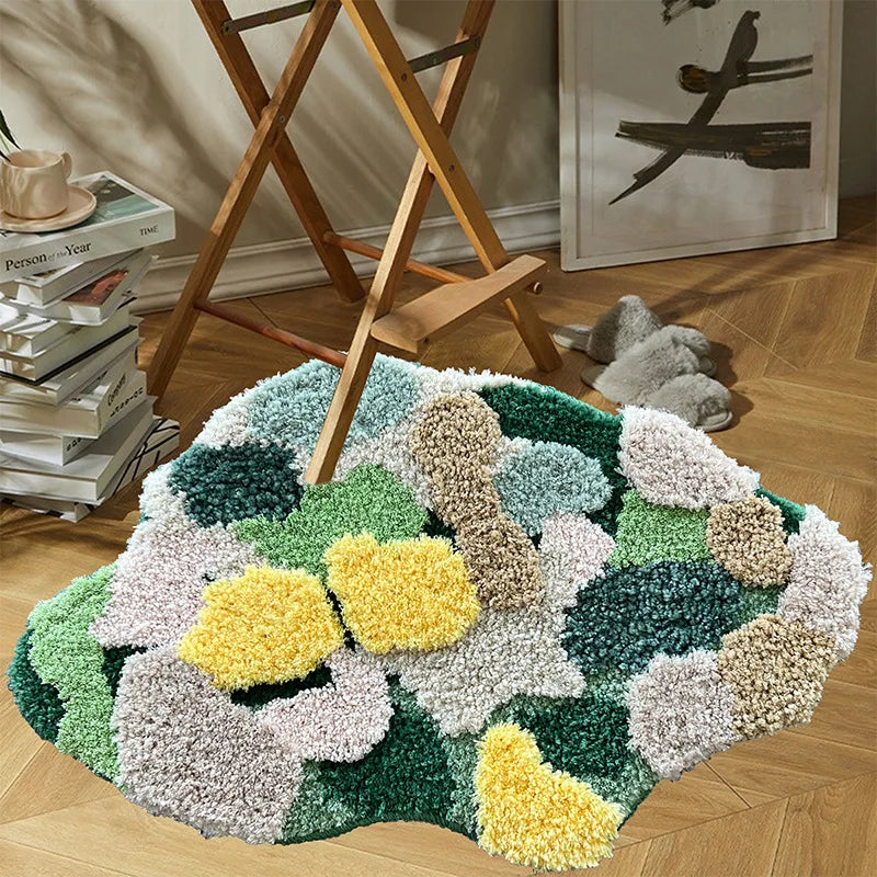 Moss 3D Rug Carpet for Living Room Moss 3D Rug Carpet for Living Room Furvenzy