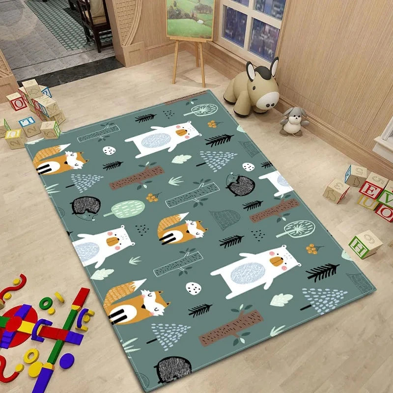 Cartoon Animal Rug Carpet for Kids Bedroom Cartoon Animal Rug Carpet for Kids Bedroom Furvenzy 6 50x80cm 20x31 inch