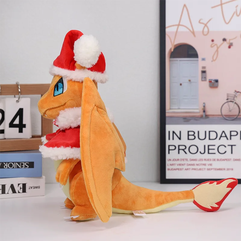Pokemon Charizard Christmas Plush Stuffed Animal Toy Pokemon Charizard Christmas Plush Stuffed Animal Toy