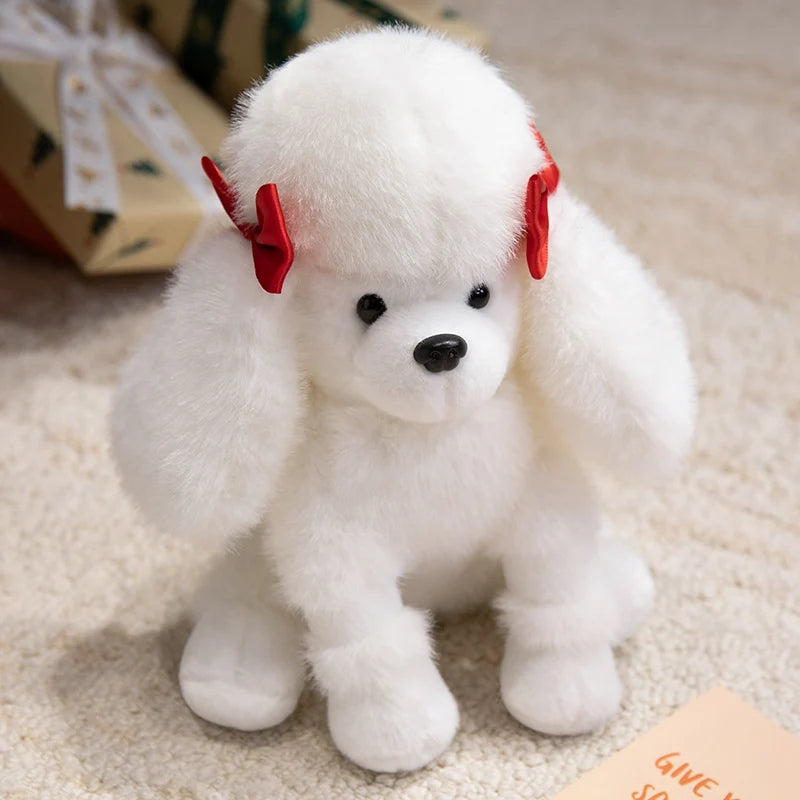 Realistic Poodle & Pug Puppy Plush Stuffed Toy Realistic Poodle & Pug Puppy Plush Stuffed Toy