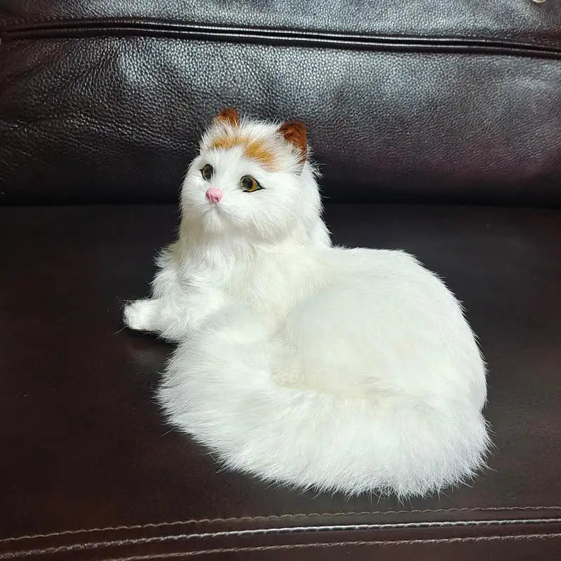 Realistic Cat Plush Stuffed Toy 1
