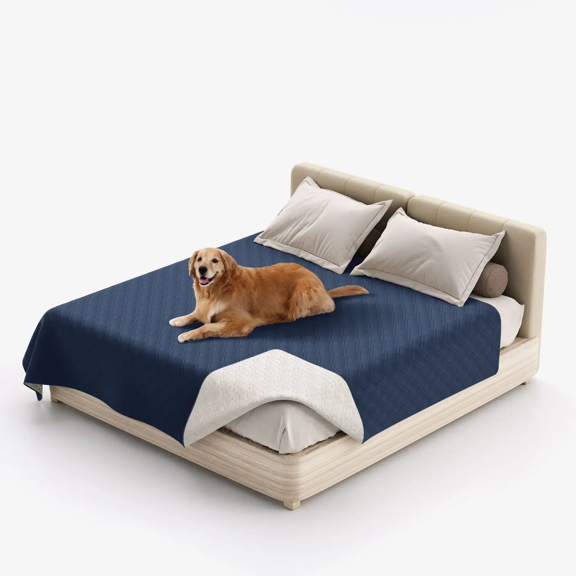 Pet Sofa Protective Mat Bed Sheet Cover Pet Sofa Protective Mat Bed Sheet Cover Furvenzy Navy 75x180cm(S)