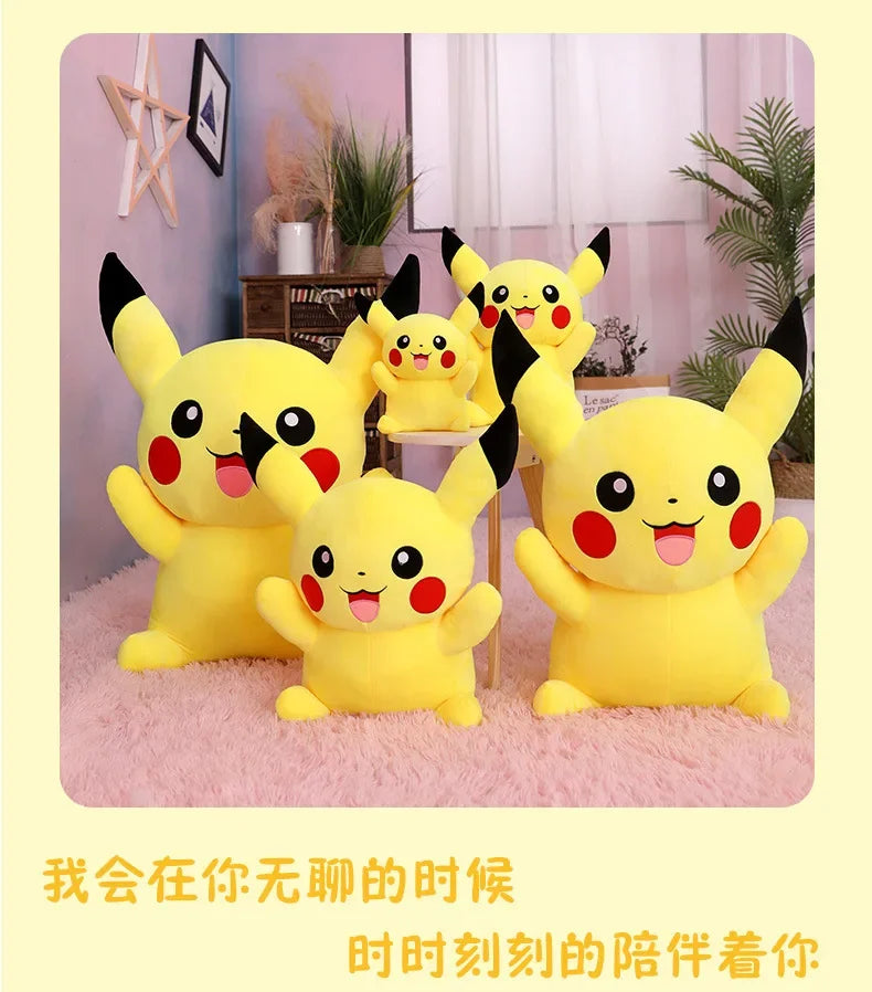 Pokemon Pikachu Plush Toy – Kawaii Soft Stuffed Animal Cushion Pokemon Pikachu Plush Toy – Kawaii Soft Stuffed Animal Cushion