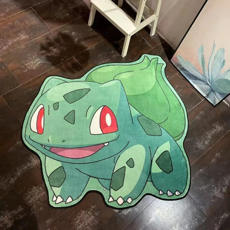 Pokemon Pikachu 3D Rug Carpet Pokemon Pikachu 3D Rug Carpet Furvenzy M 80x80cm