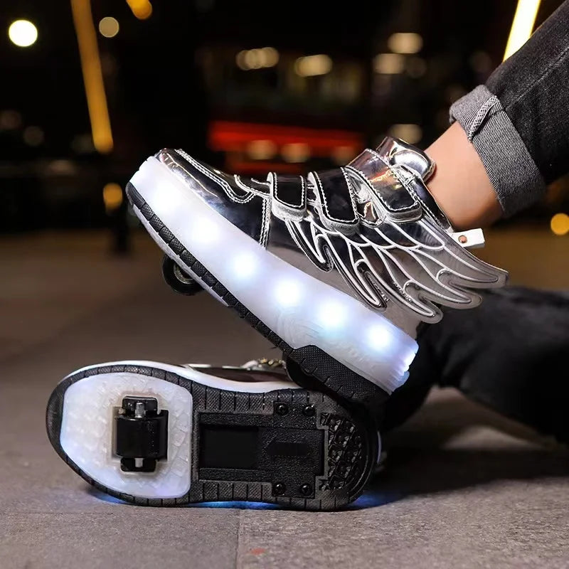 Children Roller Skates LED Sneakers Children Roller Skates LED Sneakers Furvenzy